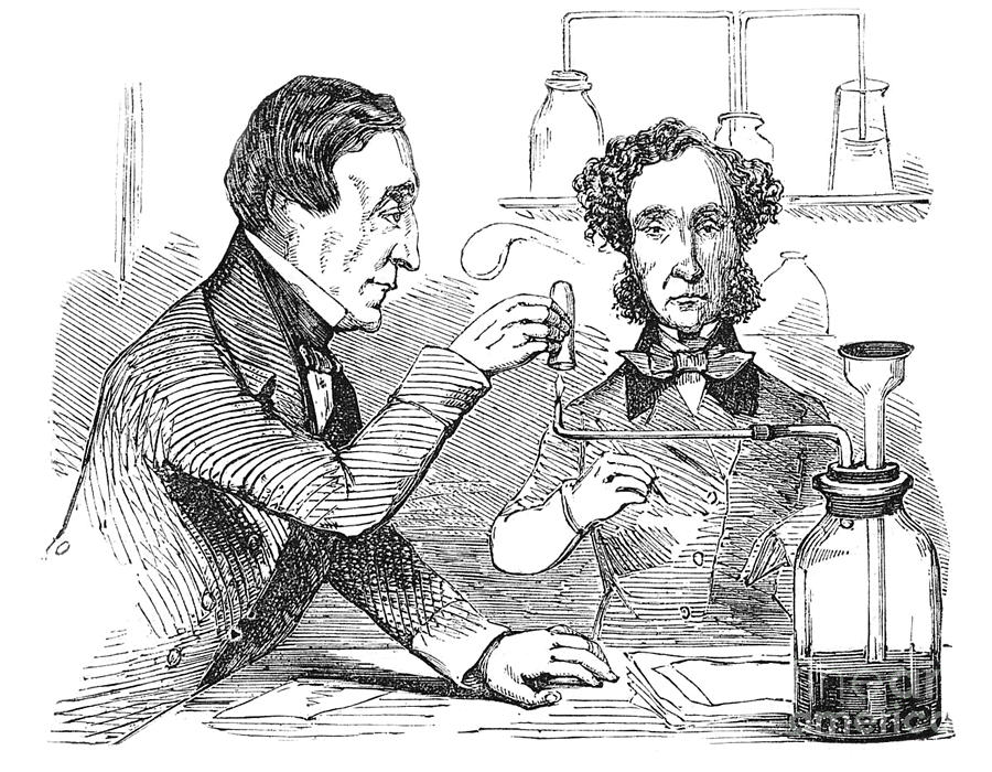 Performing The Marsh Test, 1856 Photograph by Science Source