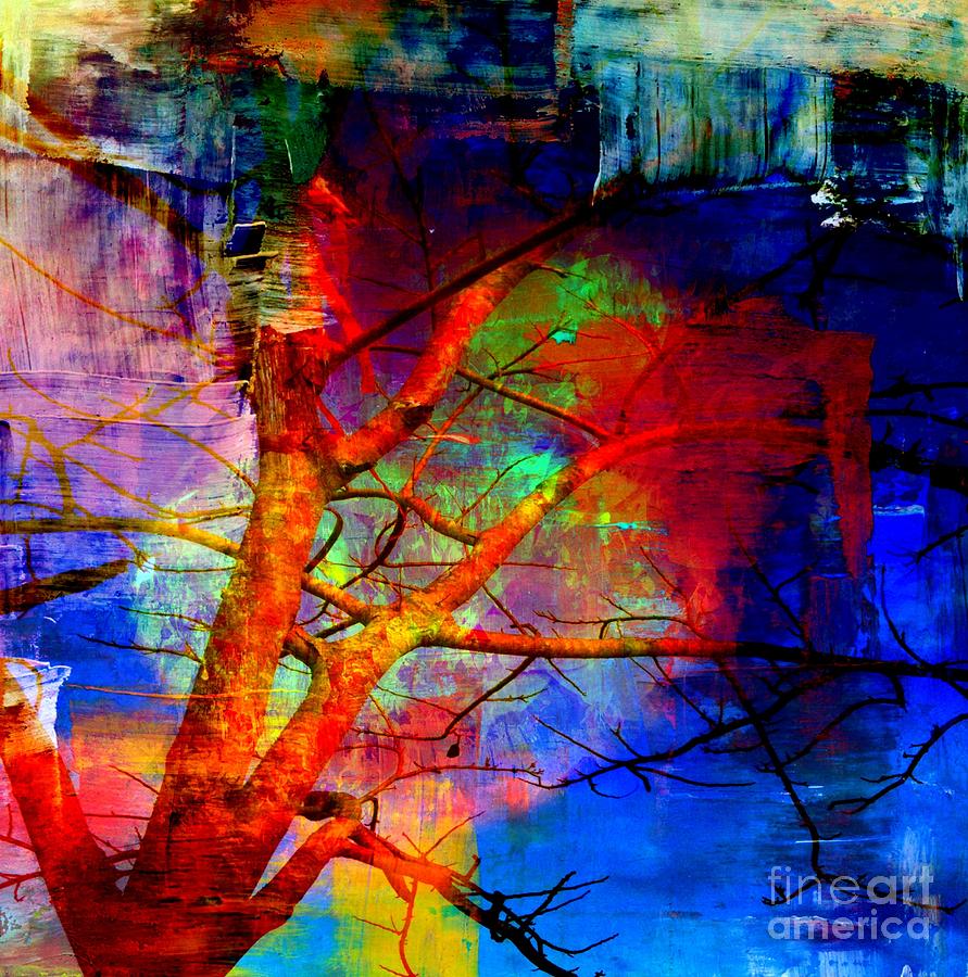 Persist Through Difficulties Mixed Media by Fania Simon