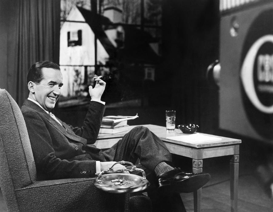 Person To Person, Edward R. Murrow Photograph by Everett - Fine Art America