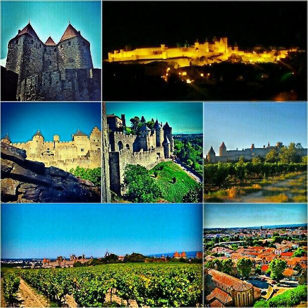 Personal Photograph - #personal #post #card Of #carcassonne by Zoltan Toth