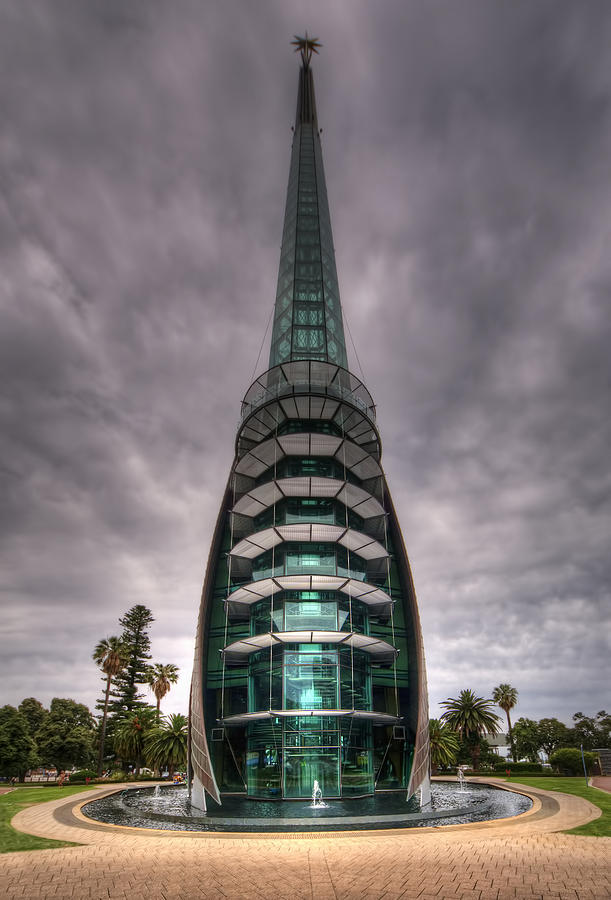 Tower Photograph - Perth Bell Tower by Gordon Pressley
