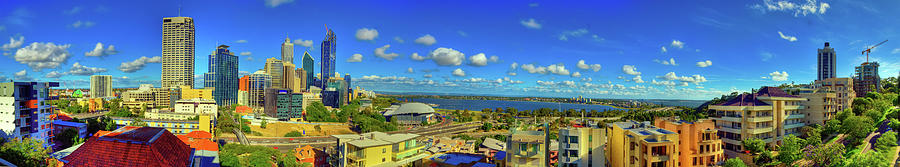 Perth Panorama Photograph by Harry Strharsky