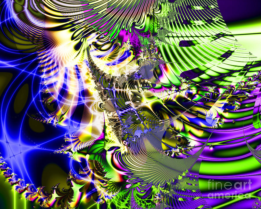 Abstract Digital Art - Phantasm by Wingsdomain Art and Photography