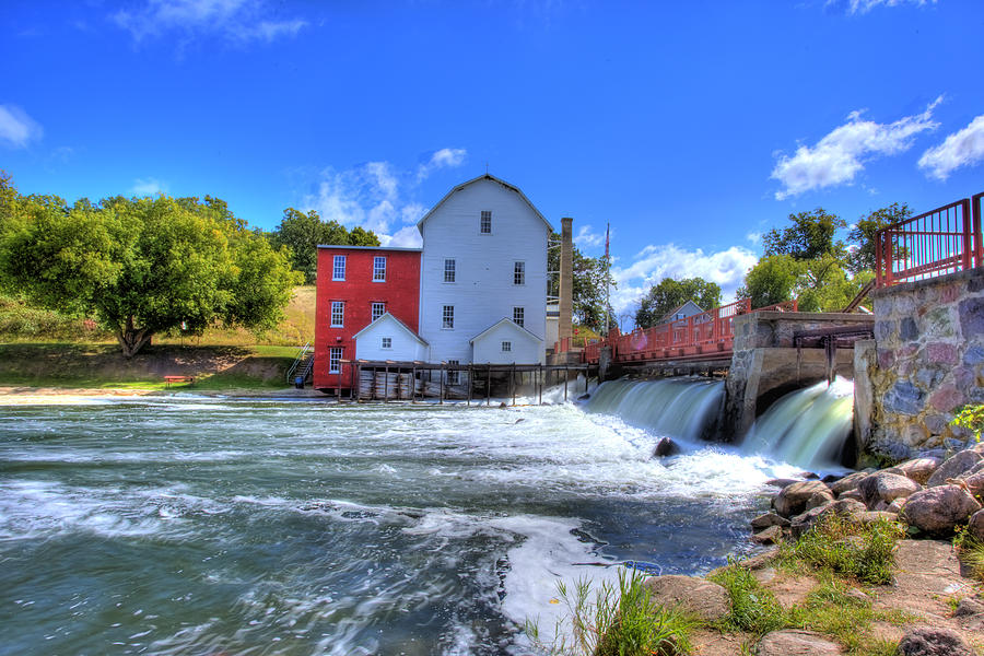 Waterfall Photograph - Phelps Mill by Shawn Everhart