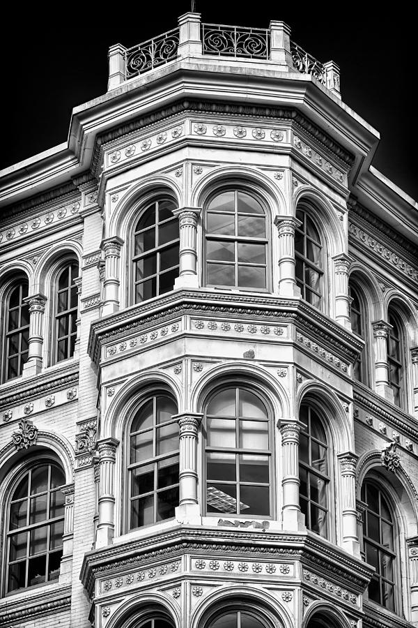 Philadelphia Building Detail 1 Photograph by Val Black Russian Tourchin