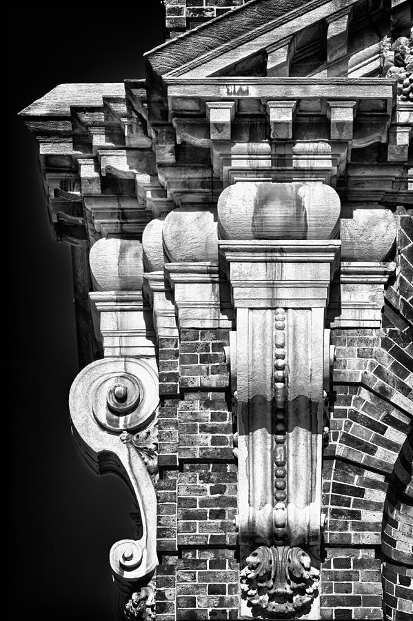 Philadelphia Photograph - Philadelphia Building Detail 4 by Val Black Russian Tourchin