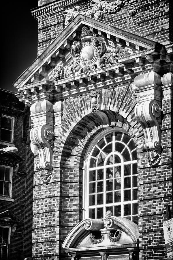 Philadelphia Photograph - Philadelphia Building Detail 5 by Val Black Russian Tourchin