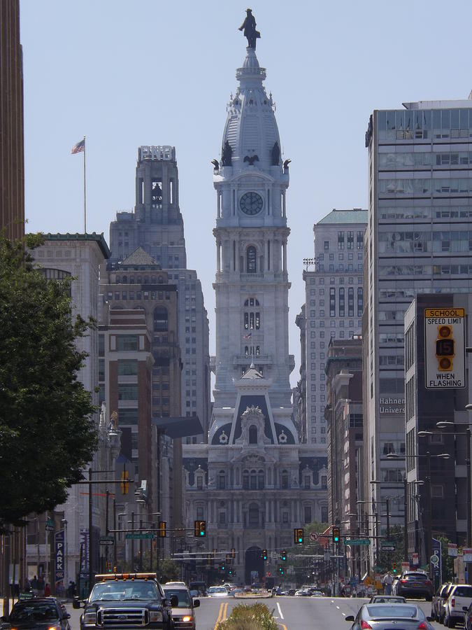 Philadelphia Painting - Philadelphia City Hall  by LaTroy Baldwin