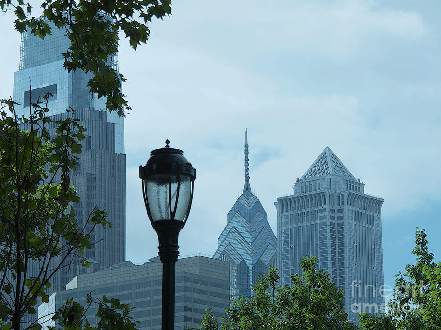 Philadelphia Cityscape Photograph by Ann Horn