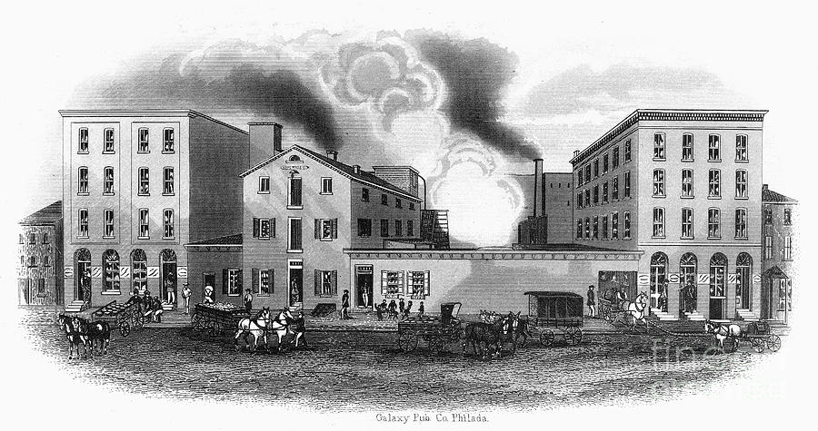 Philadelphia: Distillery Photograph by Granger