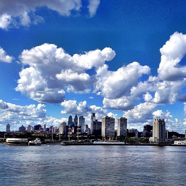 Philadelphia Photograph - Philadelphia Skyline by Fred Lambert