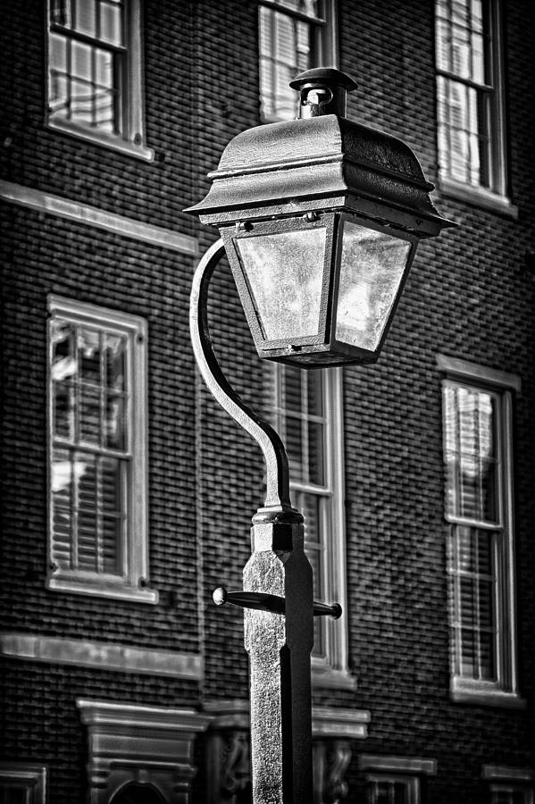 Philadelphia Street Lamp 2 Photograph by Val Black Russian Tourchin
