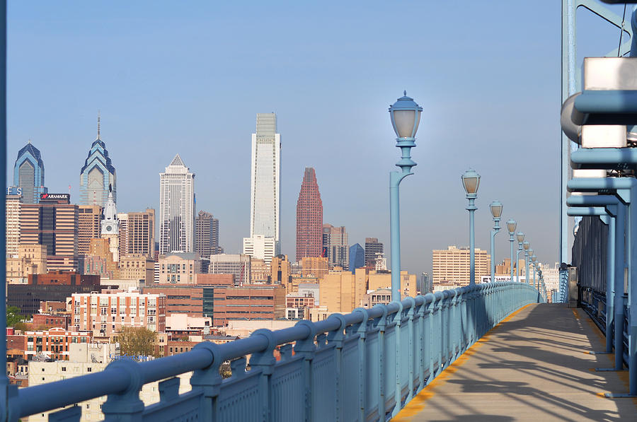 Philadelphia View from the Ben Photograph by Bill Cannon - Pixels