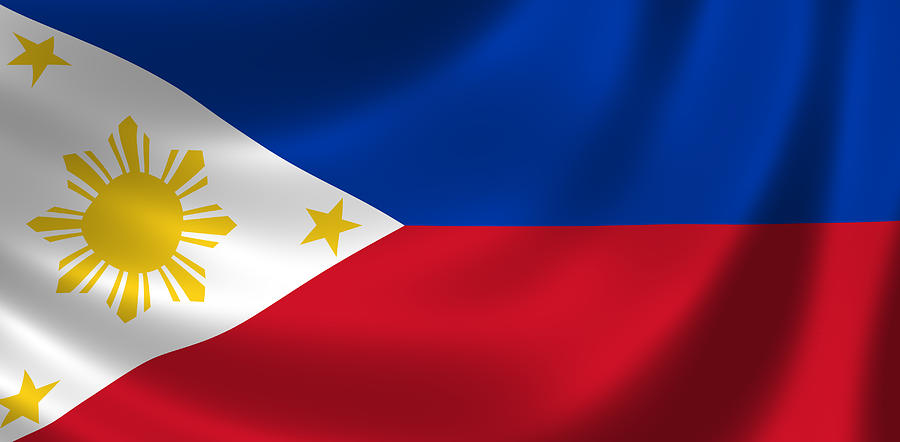 Philippine Flag Digital Art by Hans Engbers