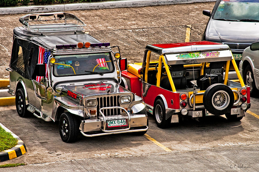 Philippine Jeeps Photograph by Christopher Holmes