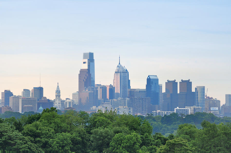 Philadelphia Photograph - Philly Skyline by Bill Cannon