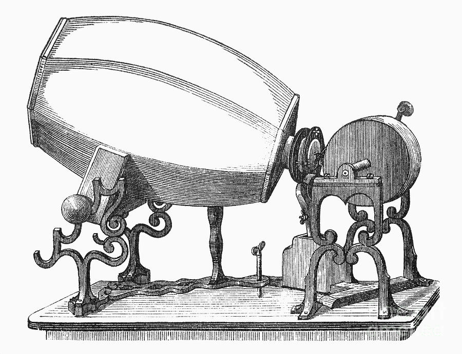 Phonautograph Photograph by Granger