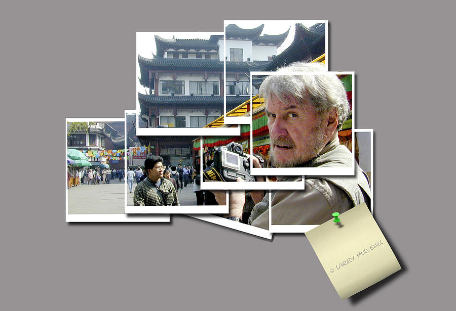 Photographer in Shanghai Photograph by Larry Mulvehill