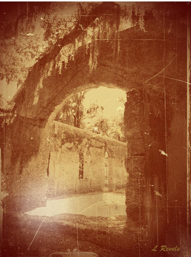 Ruin Photograph - Photos In An Attic - The Ruins by Leslie Revels