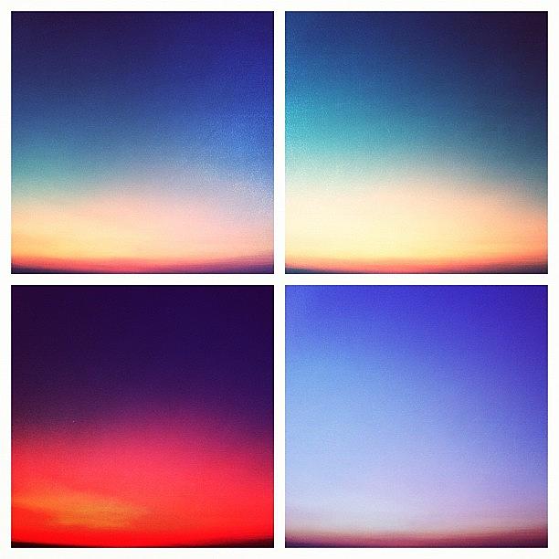 Sunset Photograph - #photoshop #gradient #sunset #twilight by Sarah Sugarman