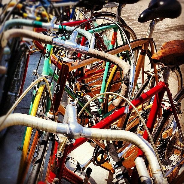 Transportation Photograph - #photowall #promoigers #bicycles #bike by Daniel Corson