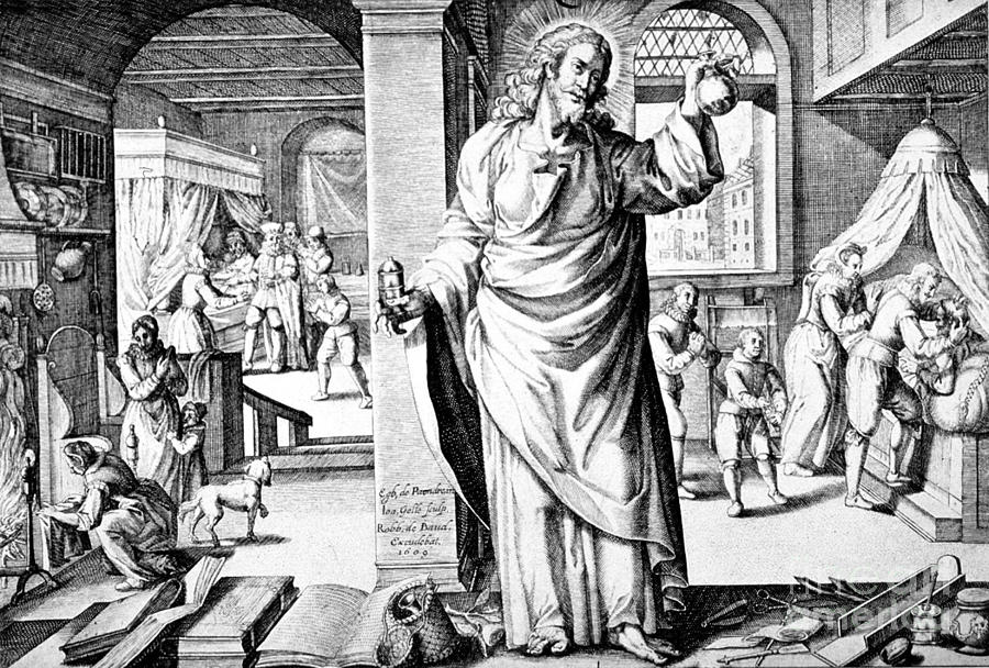 Physician As God, 17th Century Photograph by Science Source