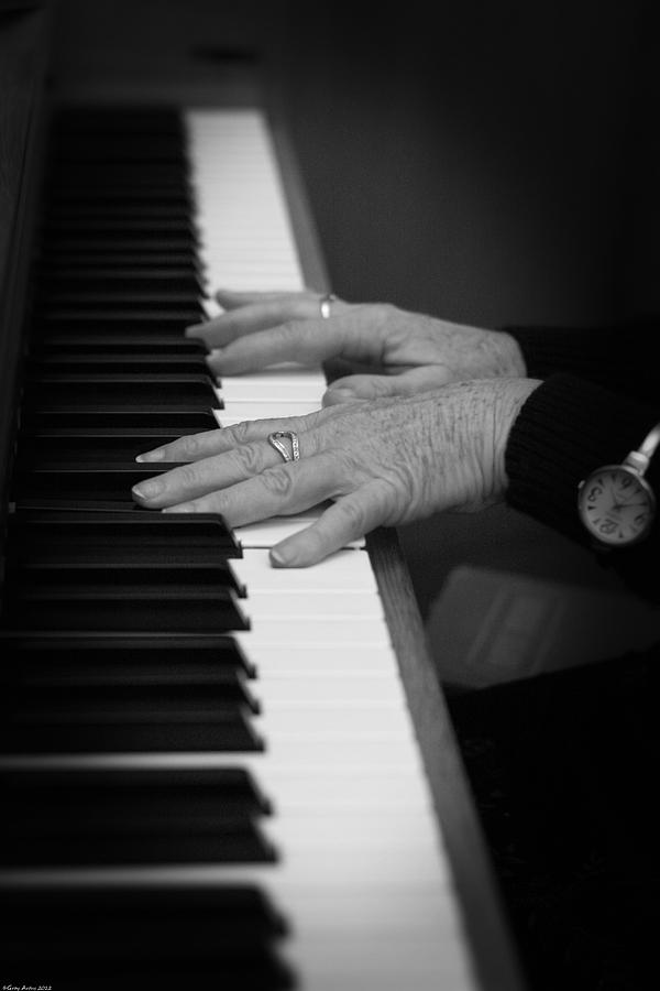 Piano Player Photograph by Gray  Artus