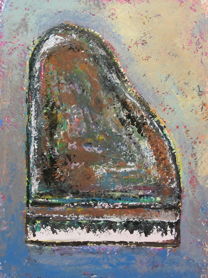 Piano Study 6 Painting by Anita Burgermeister