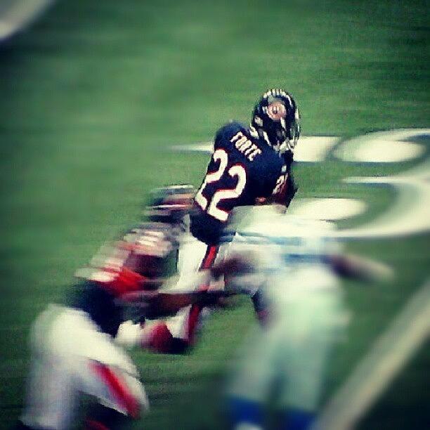 Chicago Photograph - Pic I Took @ The #bears Vs #cowboys by Lindi Morris