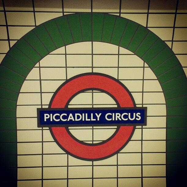 London Photograph - #piccadilly #circus #station #london by Stan Chashchnikov