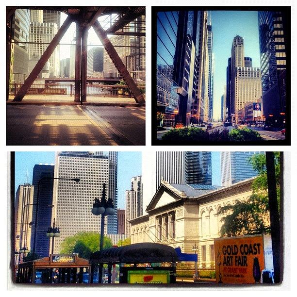 Chicago Photograph - #picframe #chicago by Sara Wessendorf