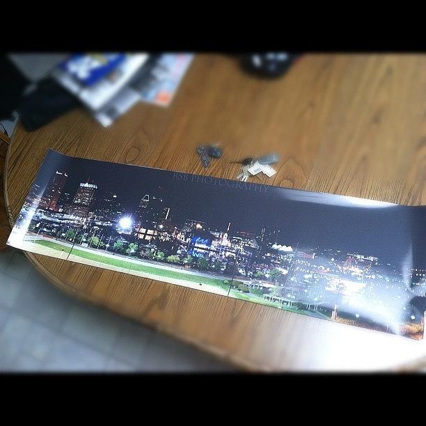 Baltimore Photograph - Picked Up My #prints Today. #baltimore by Ryan S Burkett Photography
