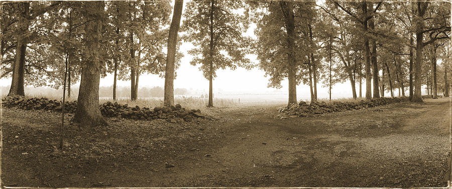 Gettysburg National Park Photograph - Picketts Charge Gettysburg by Jan W Faul
