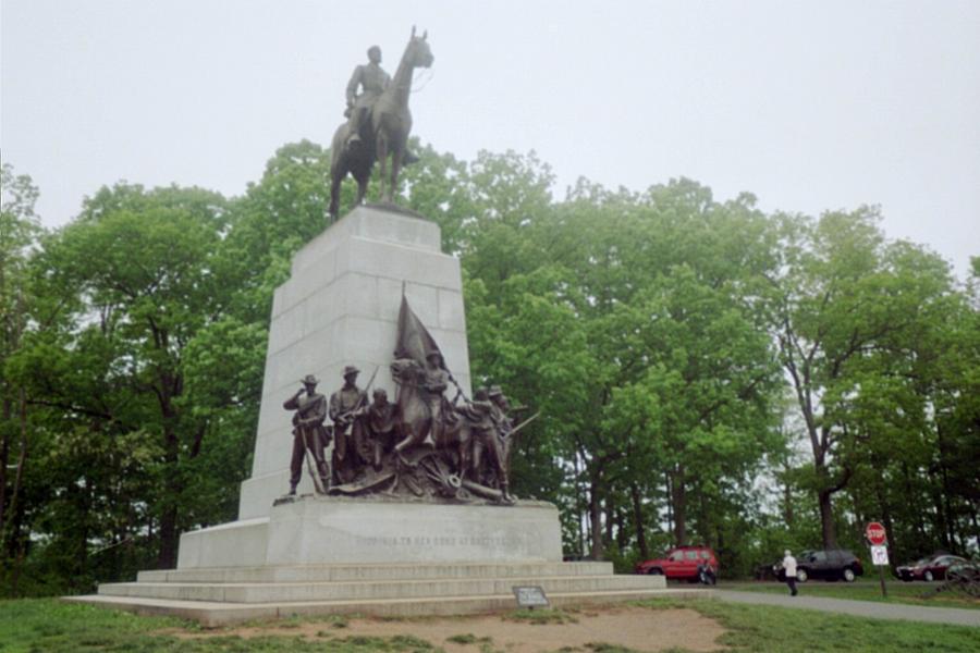 Pickett's Charge Memorial Photograph by Patrick Lyons - Pixels