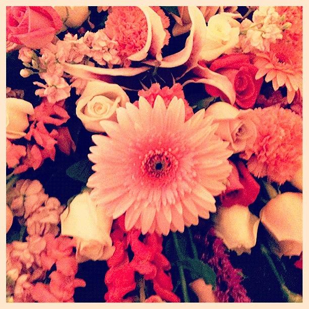 #picstitch Tinas Flower Arrangements Photograph by Tarah Labossiere