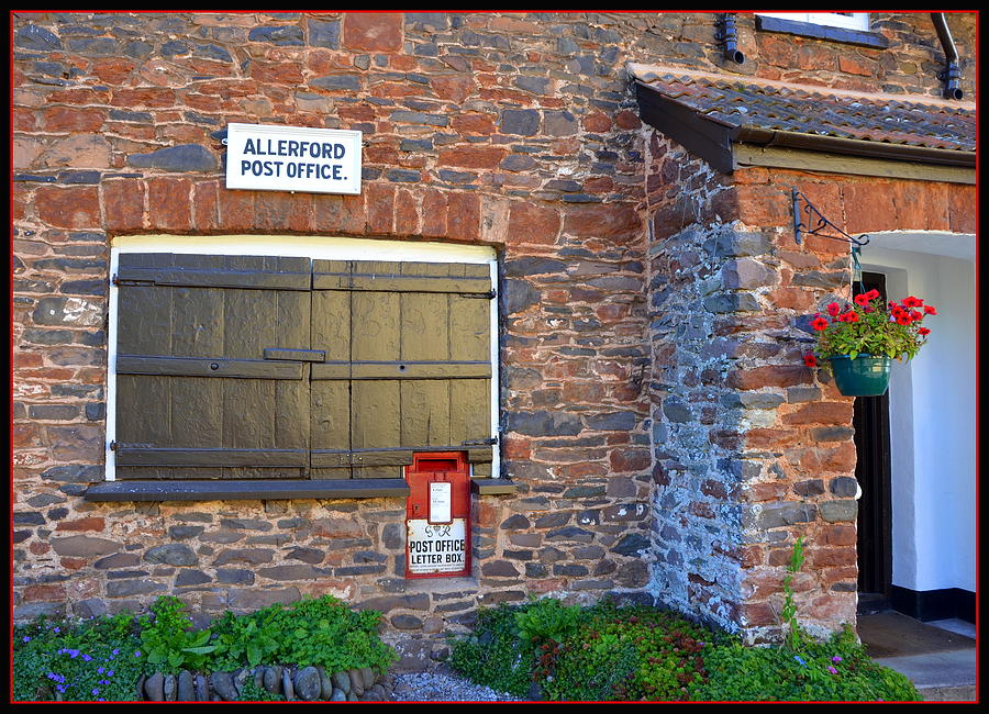Picturesque Allerford Post Office Photograph by Carla Parris