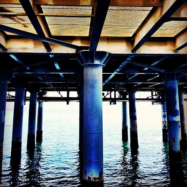 Pier Photograph - #pier by Caryn Jackson