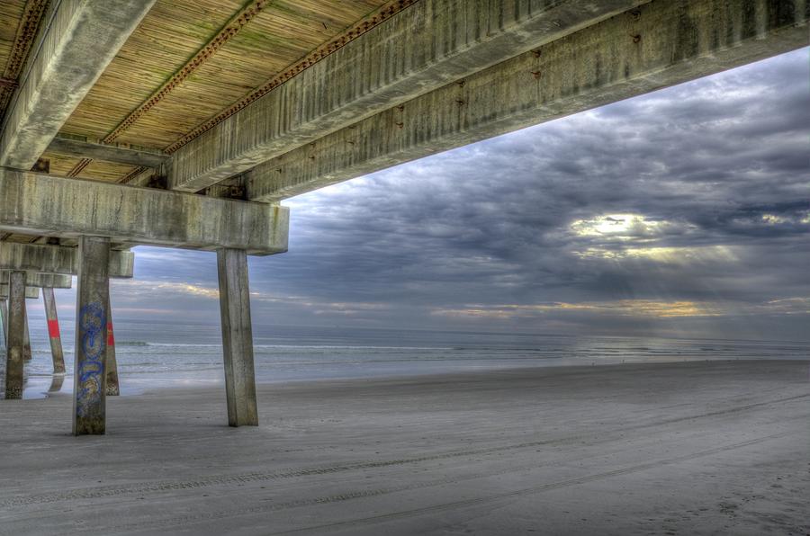 Pier Shelter Photograph by Jessica Brooks