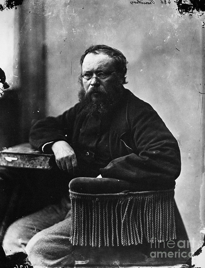 Pierre Joseph Proudhon Photograph by Granger
