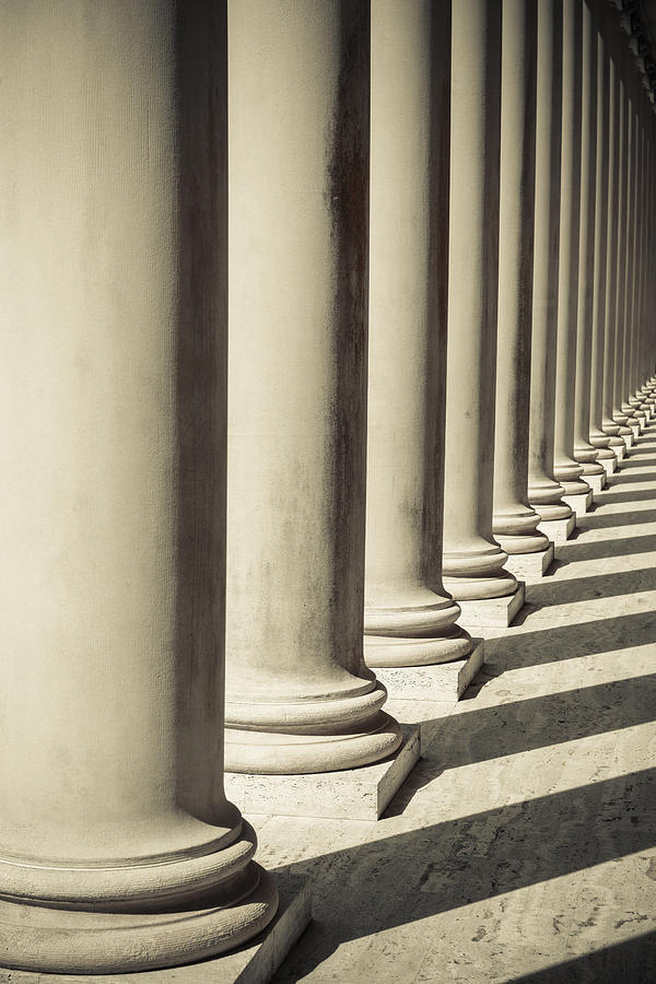 Pillars of Strength Photograph by Brandon Bourdages