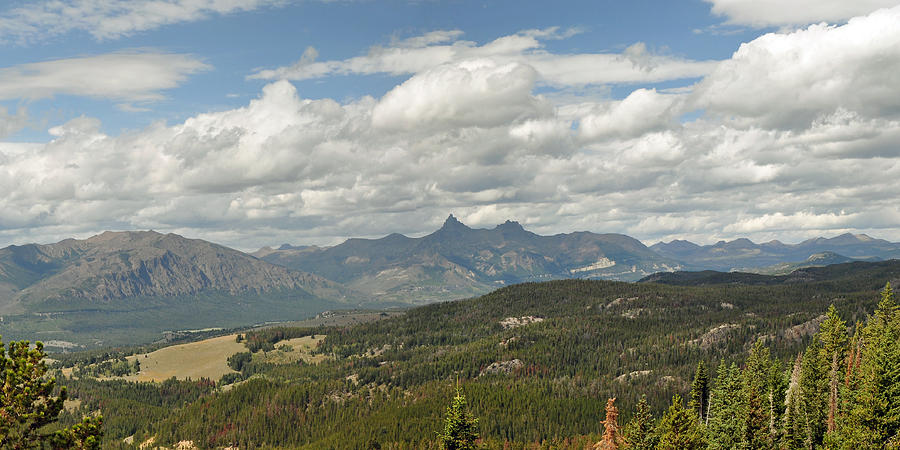 Pilot Peak Panorama Photograph by Victoria Porter