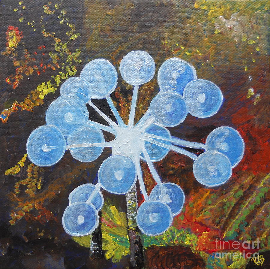 Animal Painting - Ping Pong Tree Sponge by Rachel Biddlecome