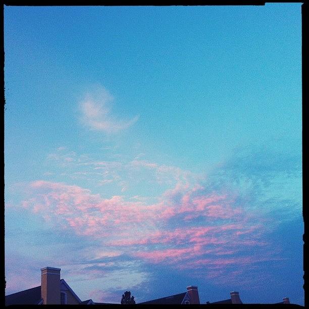 Orlando Photograph - #pink & #blue #sky At #sunset by James Roberts
