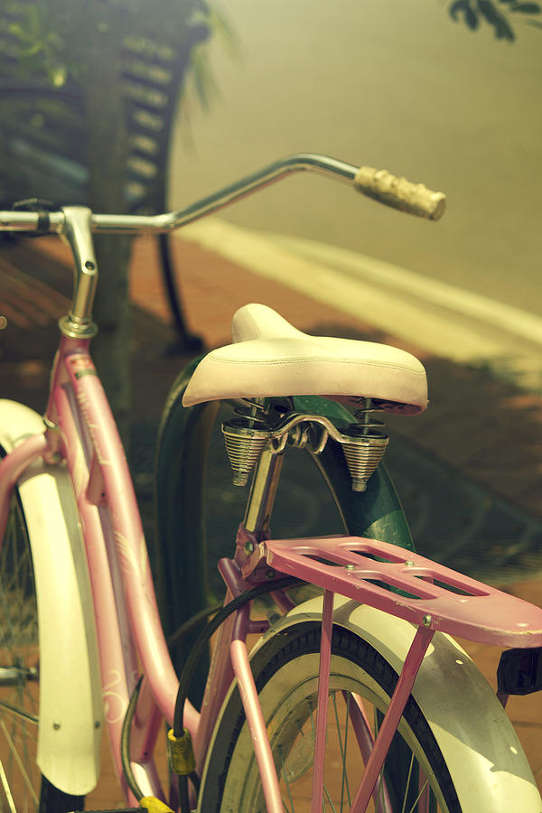 Pink Bike Photograph by Shelley Bain