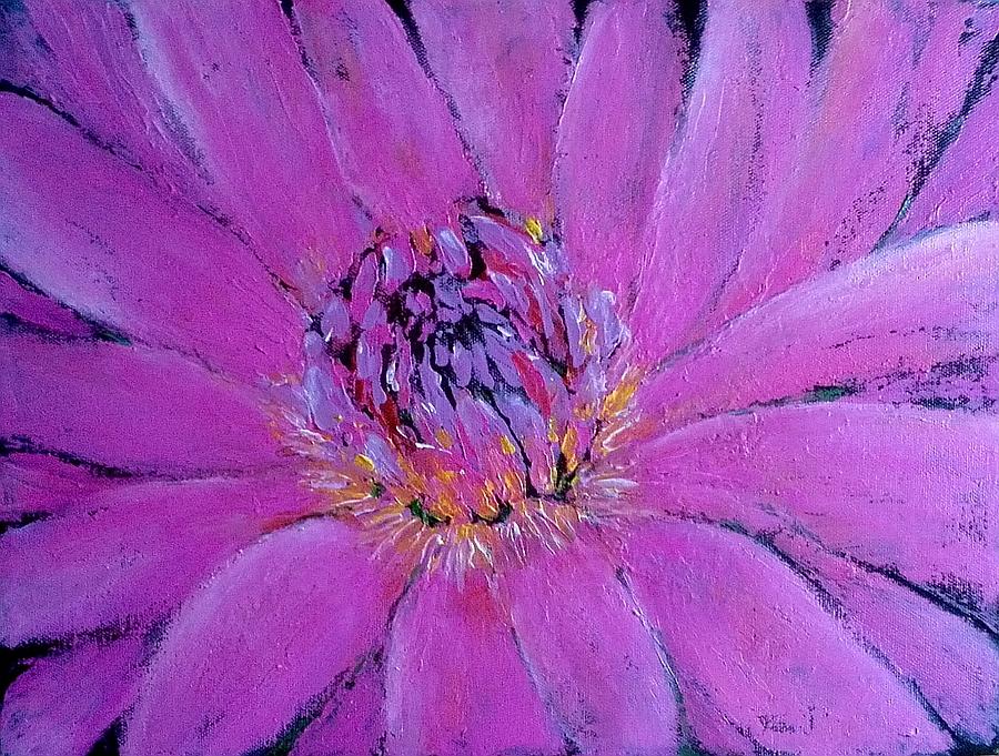 Pink Burst Painting by Aparna Deshpande - Fine Art America