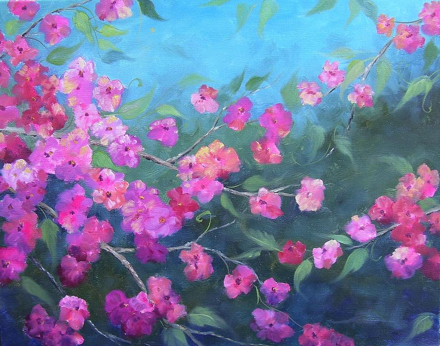 Pink Painting by Jeannene Anderson - Fine Art America