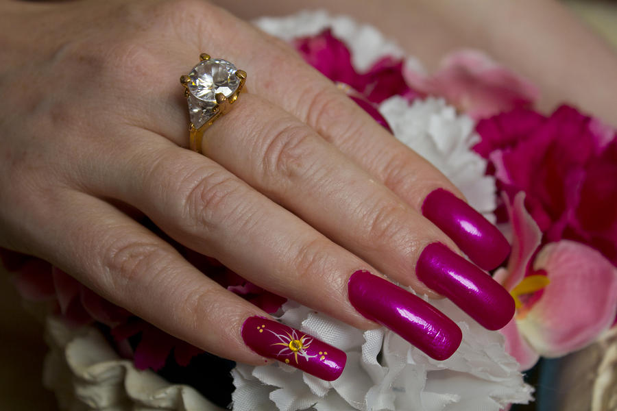 Pink Nails Photograph by Donna L Munro