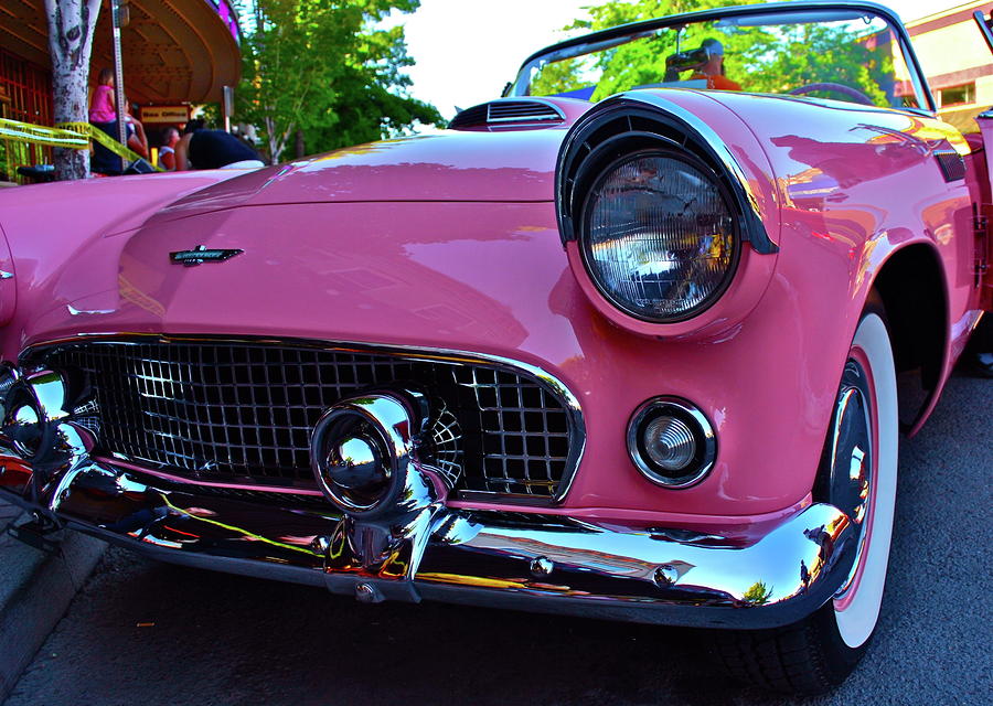 1956 Ford thunderbird pink #3