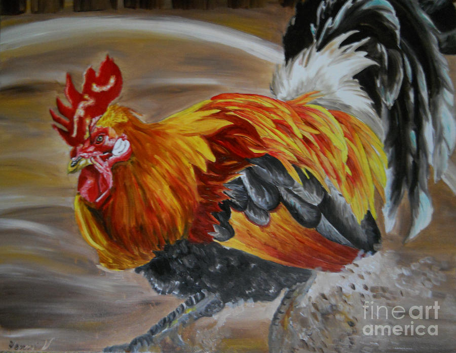 Pinto Painting by Yenni Harrison