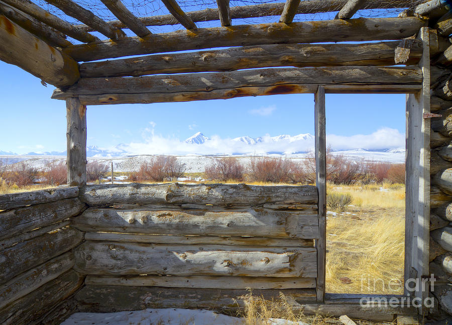 Pioneer Cabin Photograph By Idaho Scenic Images Linda Lantzy